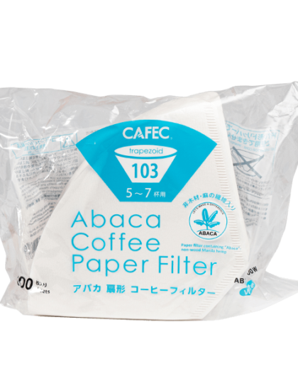 Фільтри Cafec AB103-100W білі (100 ШТ) Trapezoid