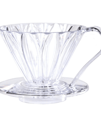 Пуровер CAFEC Tritan Flower Dripper Cup1