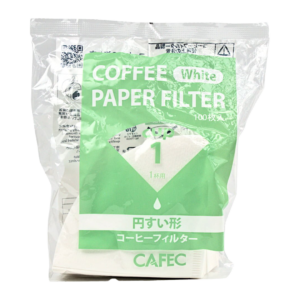 Фільтри класичні Cafec CC1-100W білі (100 шт)