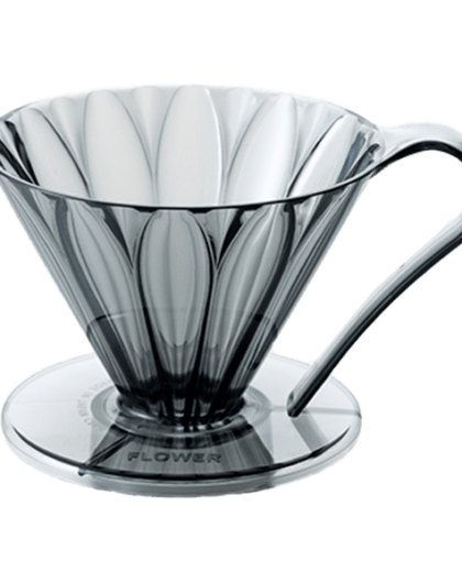 Пуровер CAFEC Tritan Flower Dripper Cup4 Black