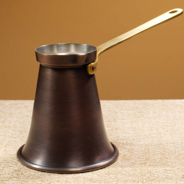 Турка мідна ZH 320 мл "Схід", патина