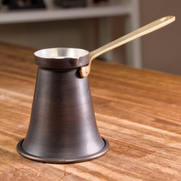 Турка мідна ZH 320 мл "Схід", патина