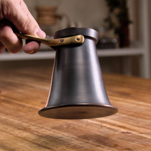 Турка мідна ZH 320 мл "Схід", патина