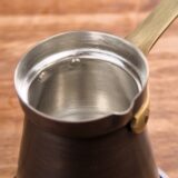 Турка мідна ZH 320 мл "Схід", патина