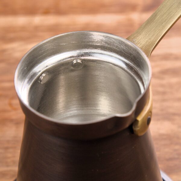 Турка мідна ZH 320 мл "Схід", патина