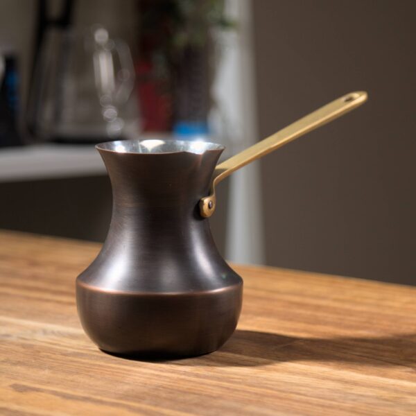 Турка мідна ZH 500 мл "Мрія", патина