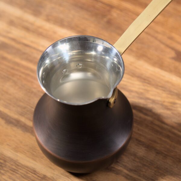 Турка мідна ZH 500 мл "Мрія", патина