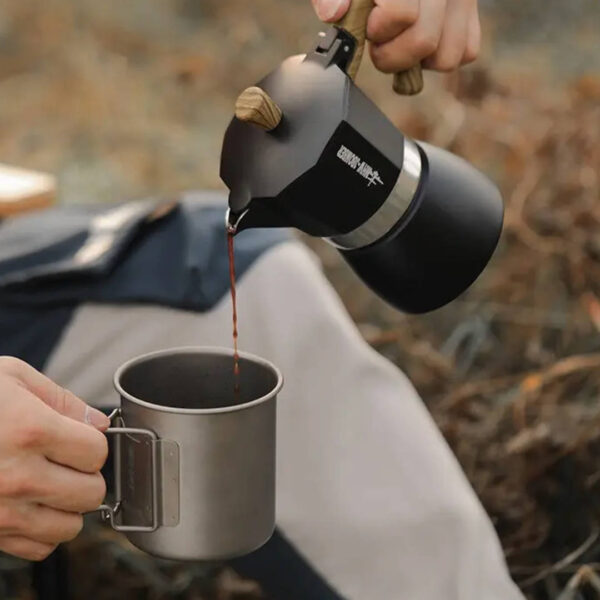 Гейзерна кавоварка MHW-3Bomber (150 мл.) Чорна