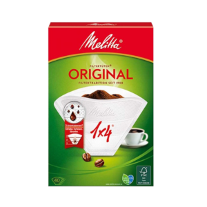 Фільтри Melitta Original 1X4 (40 ШТ) Білі