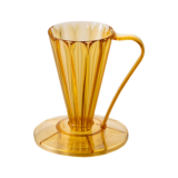 Пуровер CAFEC Tritan Flower Dripper DEEP 27 Taizo gold