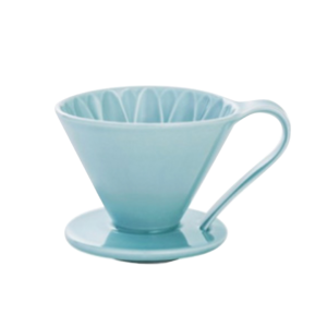 Пуровер CAFEC Arita Ware Flower Dripper Cup1 Blue