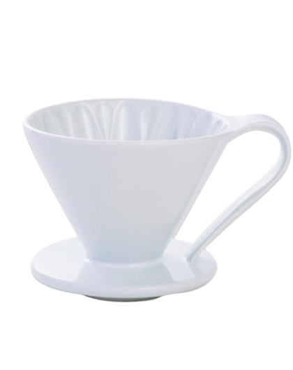Пуровер CAFEC Arita Ware Flower Dripper Cup4 White