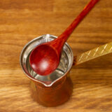 Дерев'яна ложка для кави (з покриттям)