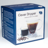 Пуровер для кави Clever Dripper 530 мл - Прозорий червоний