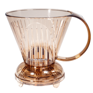 Пуровер для кави Clever Dripper 530 мл – Прозорий коричневий