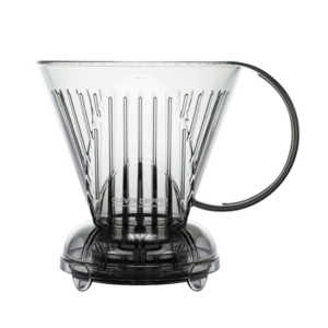 Пуровер для кави Clever Dripper 530 мл – Прозорий сірий (+100 фільтрів)