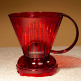 Пуровер для кави Clever Dripper 530 мл - Прозорий червоний