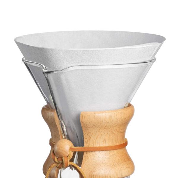 Паперові фільтри Chemex Bonded Pre-Folded Circles, 100 шт. Колір - Білий