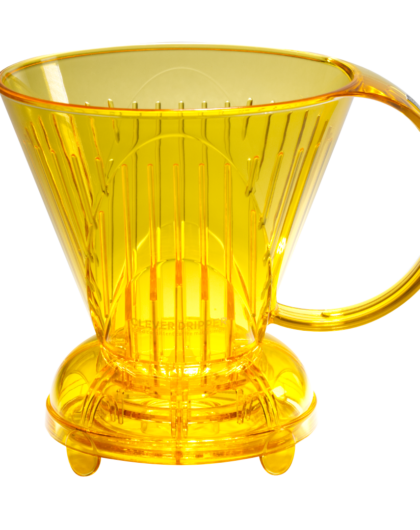 Пуровер для кави Clever Dripper 530 мл - Прозорий жовтий