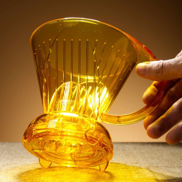 Пуровер для кави Clever Dripper 530 мл - Прозорий жовтий