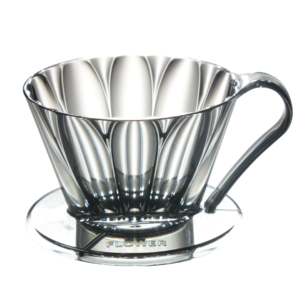 Пуровер CAFEC Tritan Flower Dripper Oval 101 Clear Black