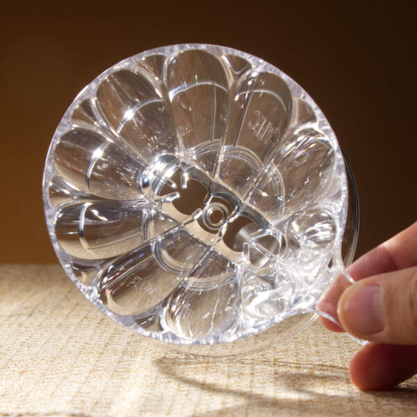 Пуровер CAFEC Tritan Flower Dripper Oval 101 Clear