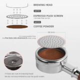 Сито для еспресо 58 мм з отвором MHW-3Bomber