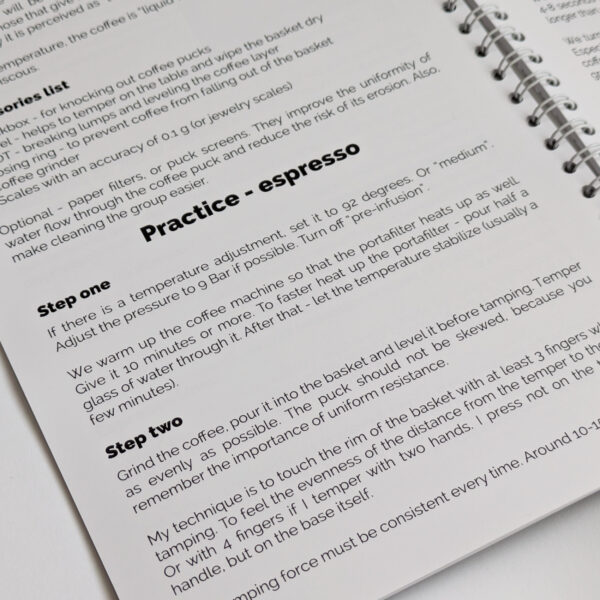 Espresso and Cappuccino brewing guide