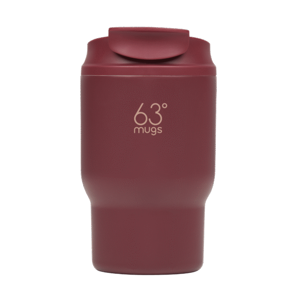 Термочашка 360 мл Бургунді 63mugs