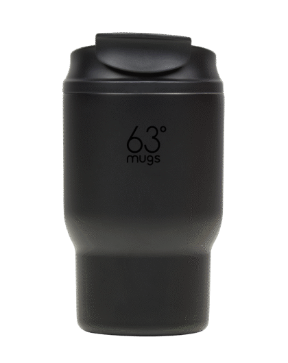 Термочашка 360 мл Чорна 63mugs