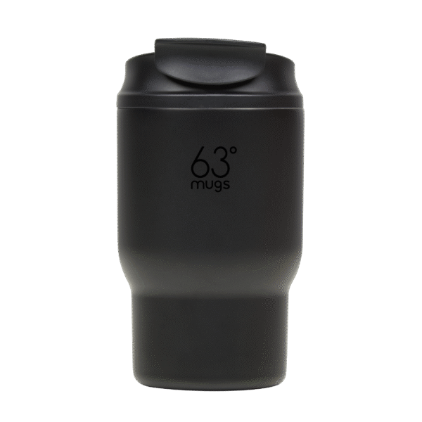 Термочашка 360 мл Чорна 63mugs