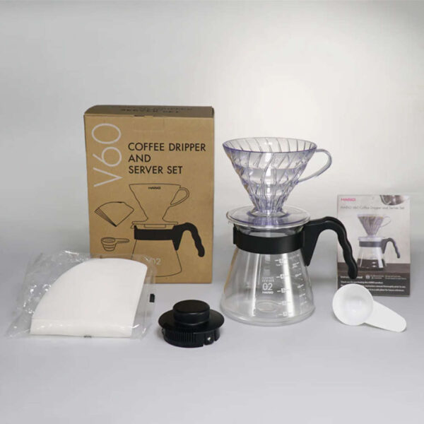 Набір Hario V60 для кави - пуровер та сервер