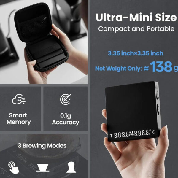 Ваги для кави MHW-3Bomber Cube 3.0 Micro