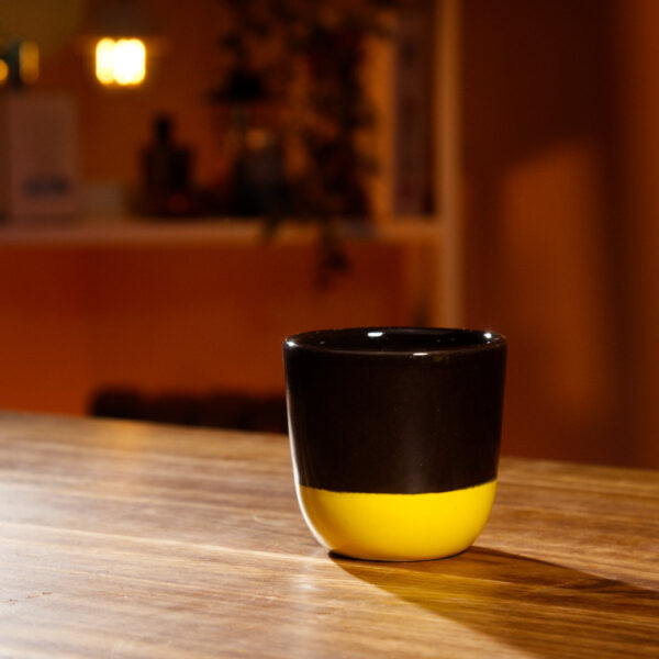 Чашка для кави 180 мл - Вечірній жовтий