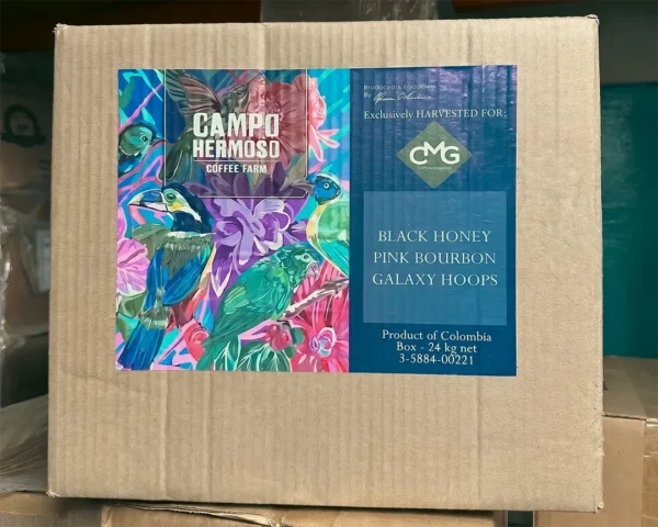 Коробка кави Колумбія Пінк Бурбон Гелаксі Хопс