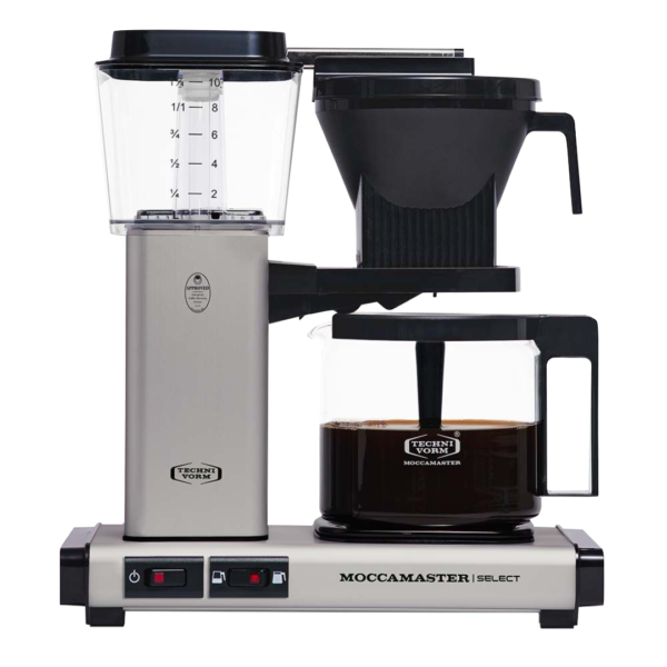 Крапельна кавоварка Moccamaster KBG Select Matt Silver