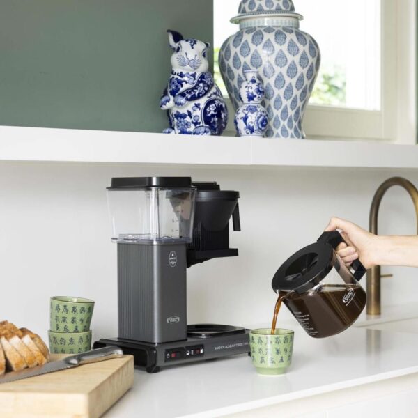 Крапельна кавоварка Moccamaster KBG Select Stone Grey